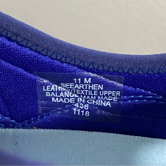 Easy Spirit Earthen Mesh Suede Blue Slip-On Walking Shoe - Brand New - Size 11 - Picture 11 of 14